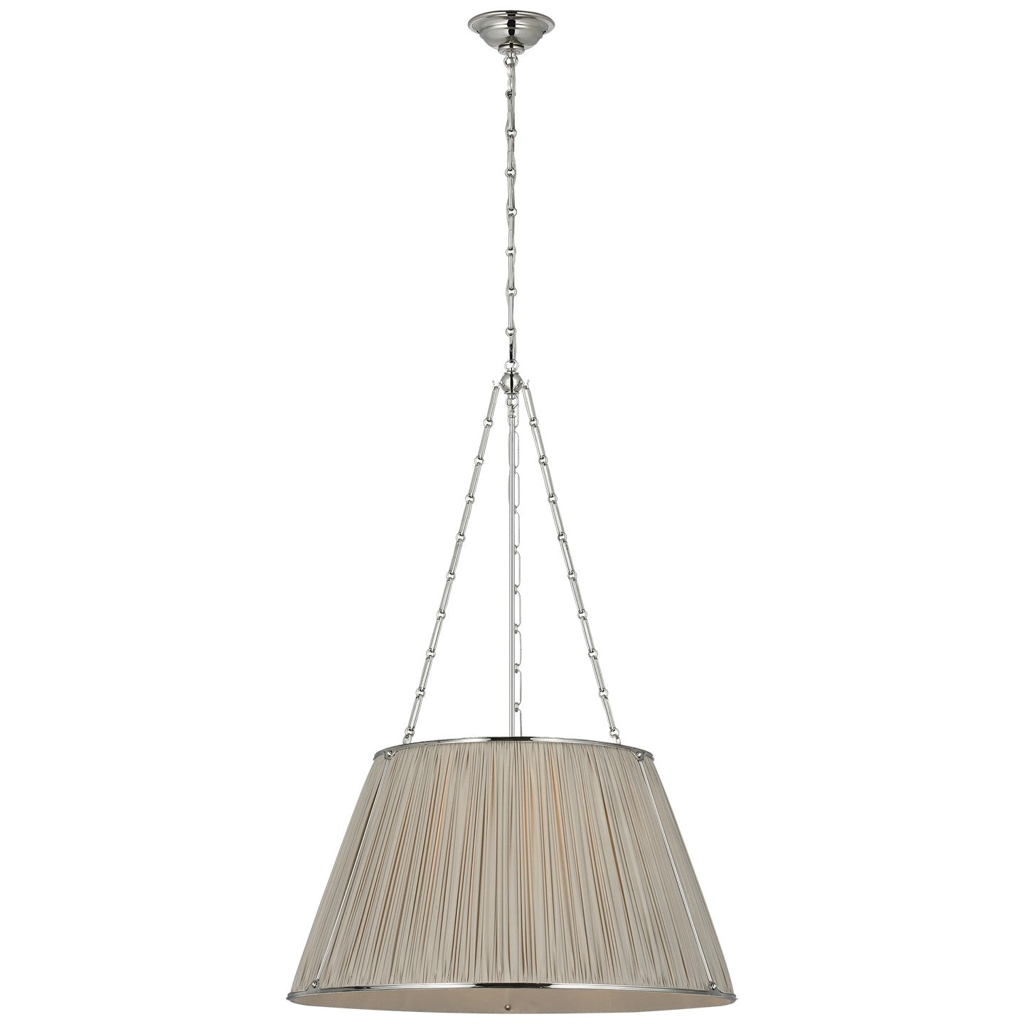 Visual Comfort Signature - SCH 5061PN-452 - LED Hanging Shade - Allister - Polished Nickel