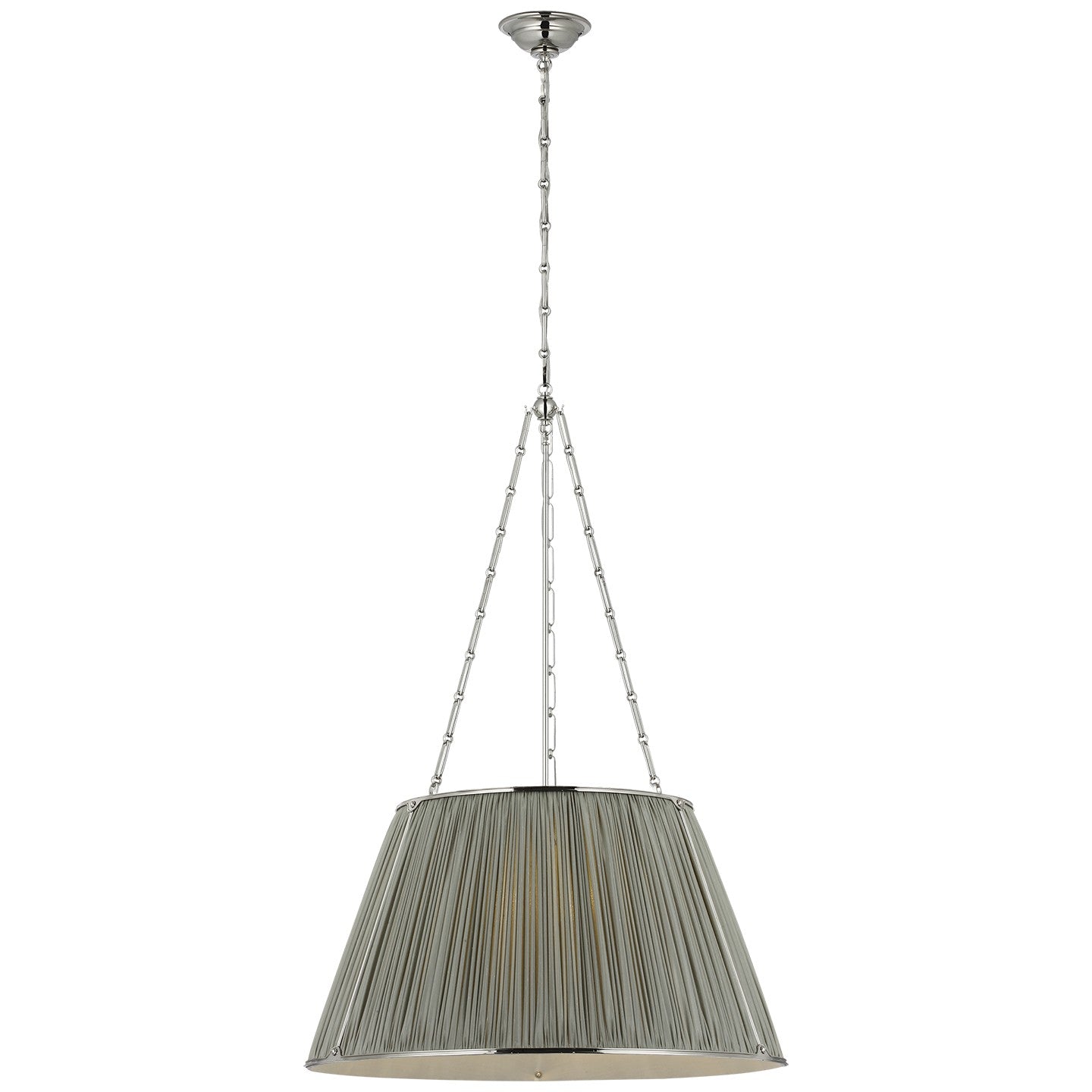 Visual Comfort Signature - SCH 5061PN-462 - LED Hanging Shade - Allister - Polished Nickel