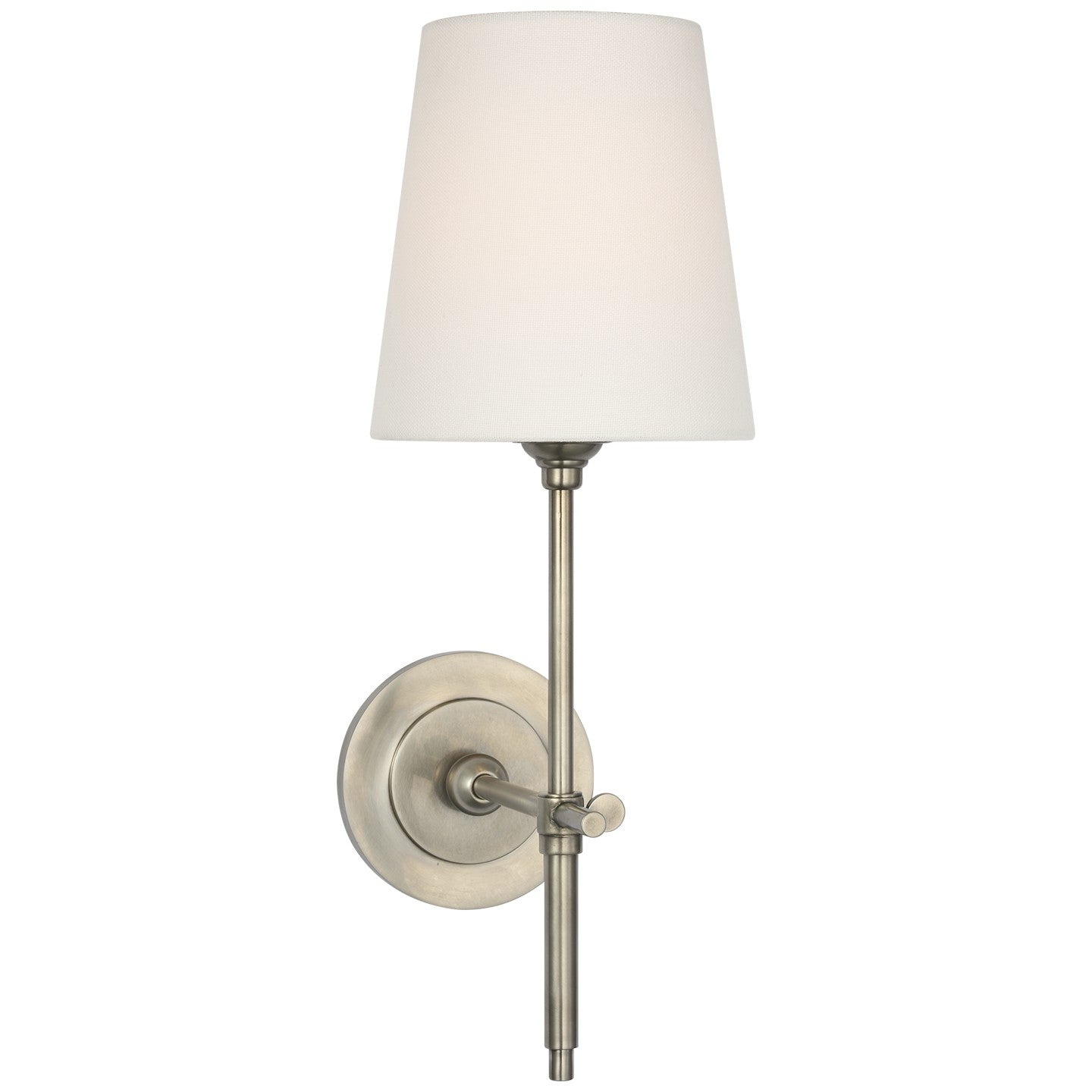 Visual Comfort Signature - TOB 2038AN-L-CL - LED Wall Sconce - Bryant - Antique Nickel