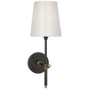 Visual Comfort Signature - TOB 2039BZ/HAB-WG-CL - LED Bath Sconce - Bryant - Bronze and Hand-Rubbed Antique Brass