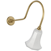 Visual Comfort Signature - TOB 2803HAB/S8-WHT - LED Barn Light - Academy Barn Light - Hand-Rubbed Antique Brass