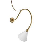 Visual Comfort Signature - TOB 2806HAB/S10-WHT - LED Barn Light - Academy Barn Light - Hand-Rubbed Antique Brass
