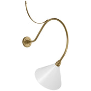 Visual Comfort Signature - TOB 2806HAB/S11-WHT - LED Barn Light - Academy Barn Light - Hand-Rubbed Antique Brass