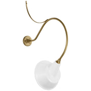 Visual Comfort Signature - TOB 2806HAB/S3-WHT - LED Barn Light - Academy Barn Light - Hand-Rubbed Antique Brass