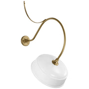 Visual Comfort Signature - TOB 2806HAB/S7-WHT - LED Barn Light - Academy Barn Light - Hand-Rubbed Antique Brass