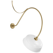 Visual Comfort Signature - TOB 2807HAB/S7-WHT - LED Barn Light - Academy Barn Light - Hand-Rubbed Antique Brass