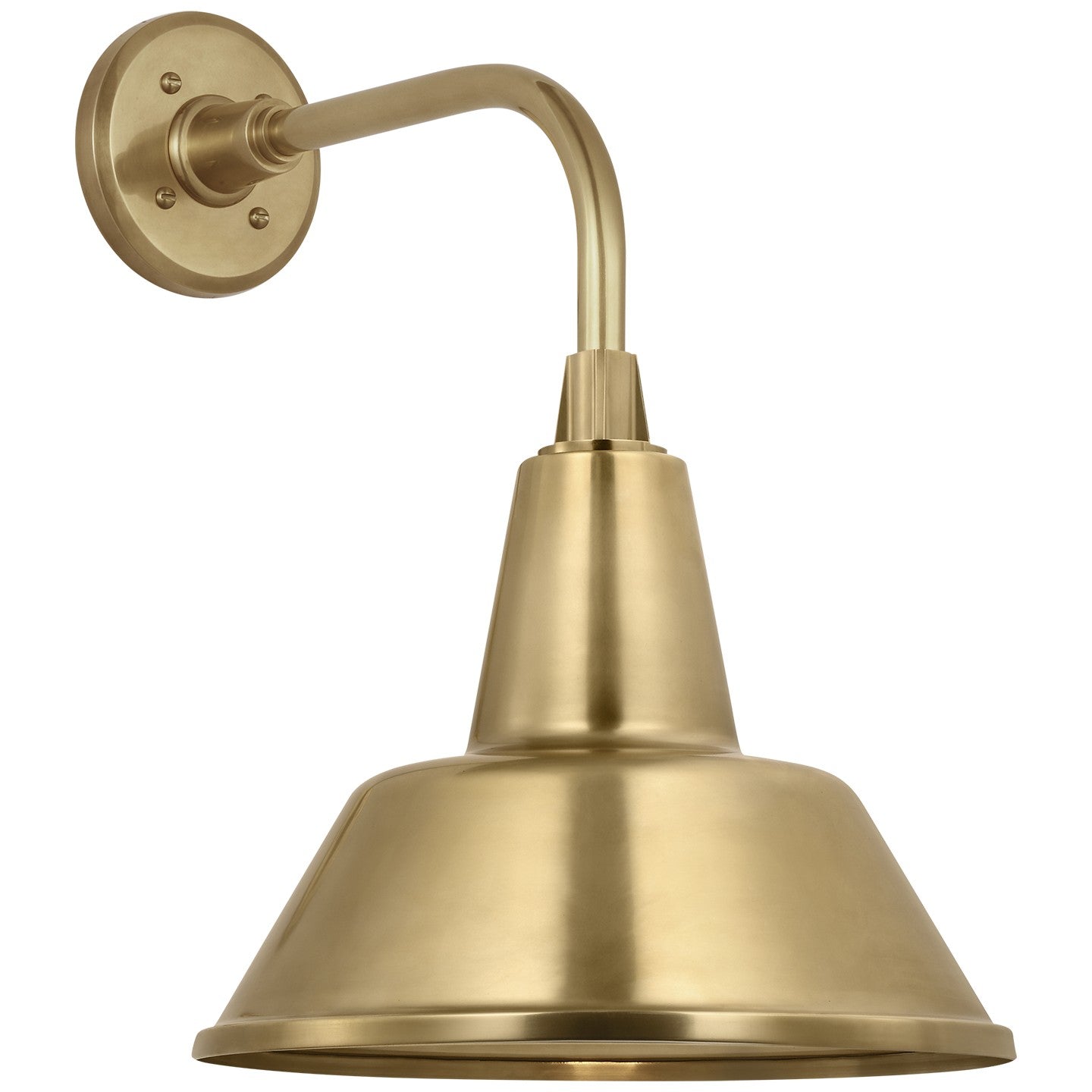Visual Comfort Signature - TOB 2808HAB/S1-HAB - LED Barn Light - Academy Barn Light - Hand-Rubbed Antique Brass