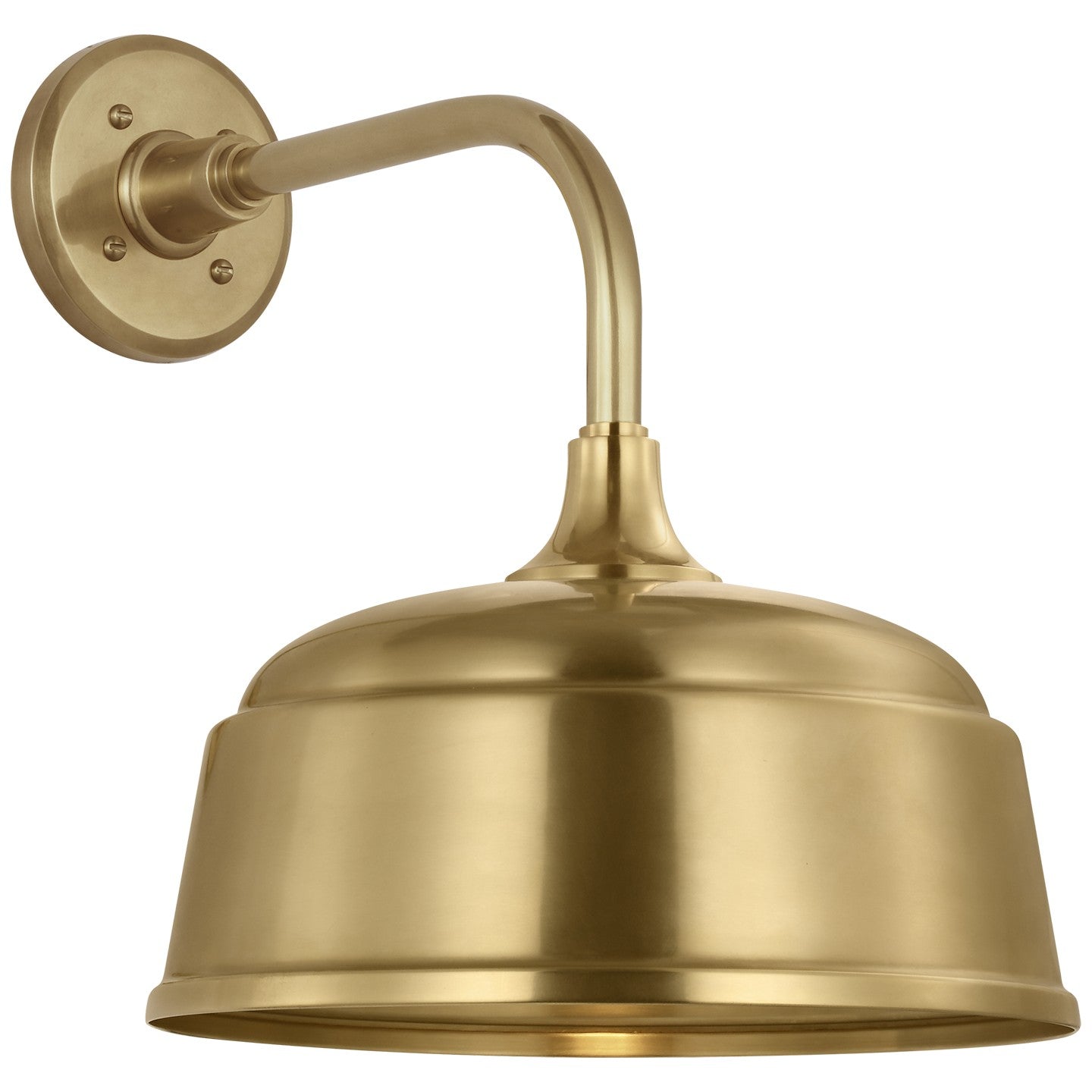 Visual Comfort Signature - TOB 2808HAB/S6-HAB - LED Barn Light - Academy Barn Light - Hand-Rubbed Antique Brass