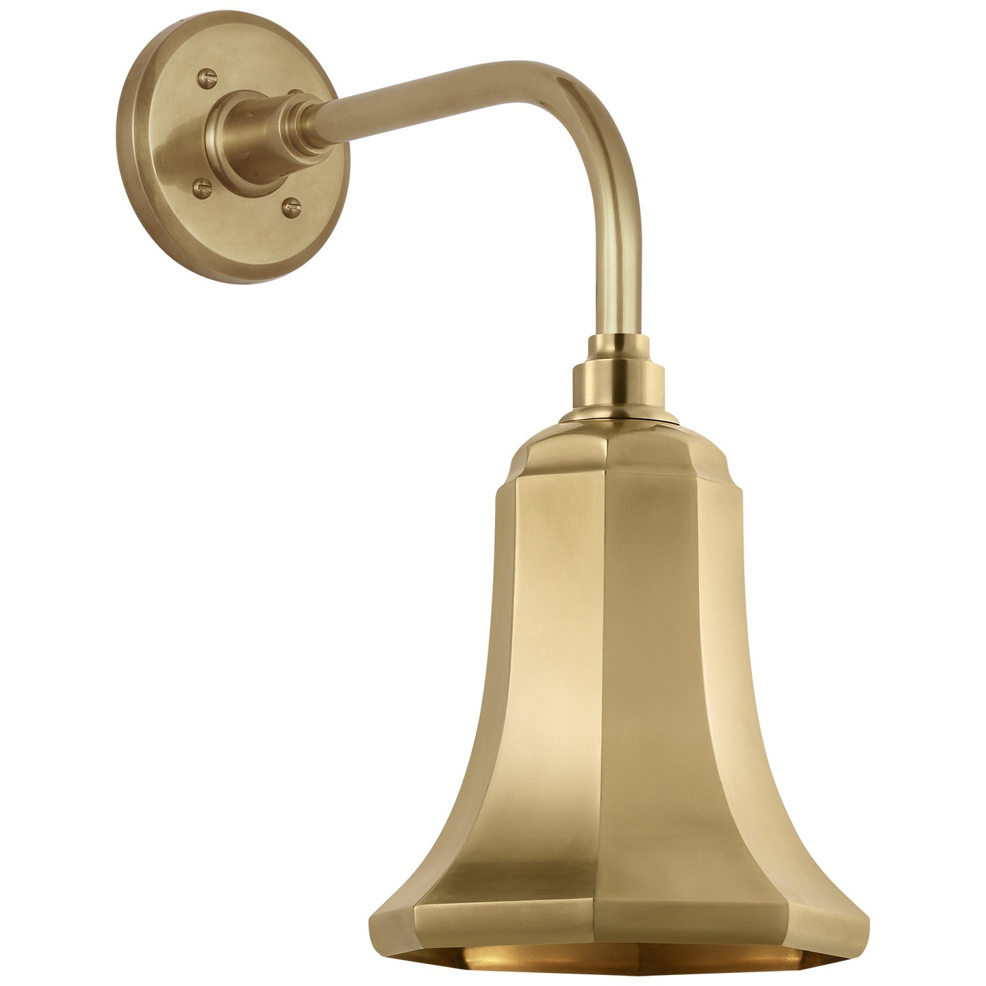 Visual Comfort Signature - TOB 2808HAB/S8-HAB - LED Barn Light - Academy Barn Light - Hand-Rubbed Antique Brass