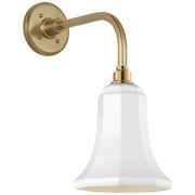 Visual Comfort Signature - TOB 2808HAB/S8-WHT - LED Barn Light - Academy Barn Light - Hand-Rubbed Antique Brass
