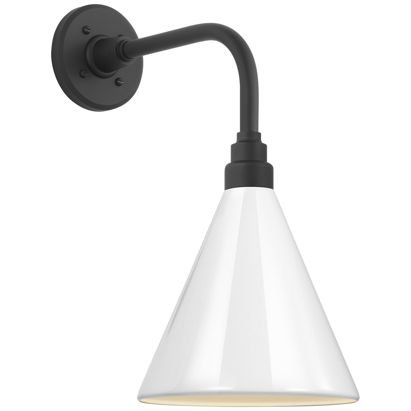 Visual Comfort Signature - TOB 2808MBK/S10-WHT - LED Barn Light - Academy Barn Light - Matte Black