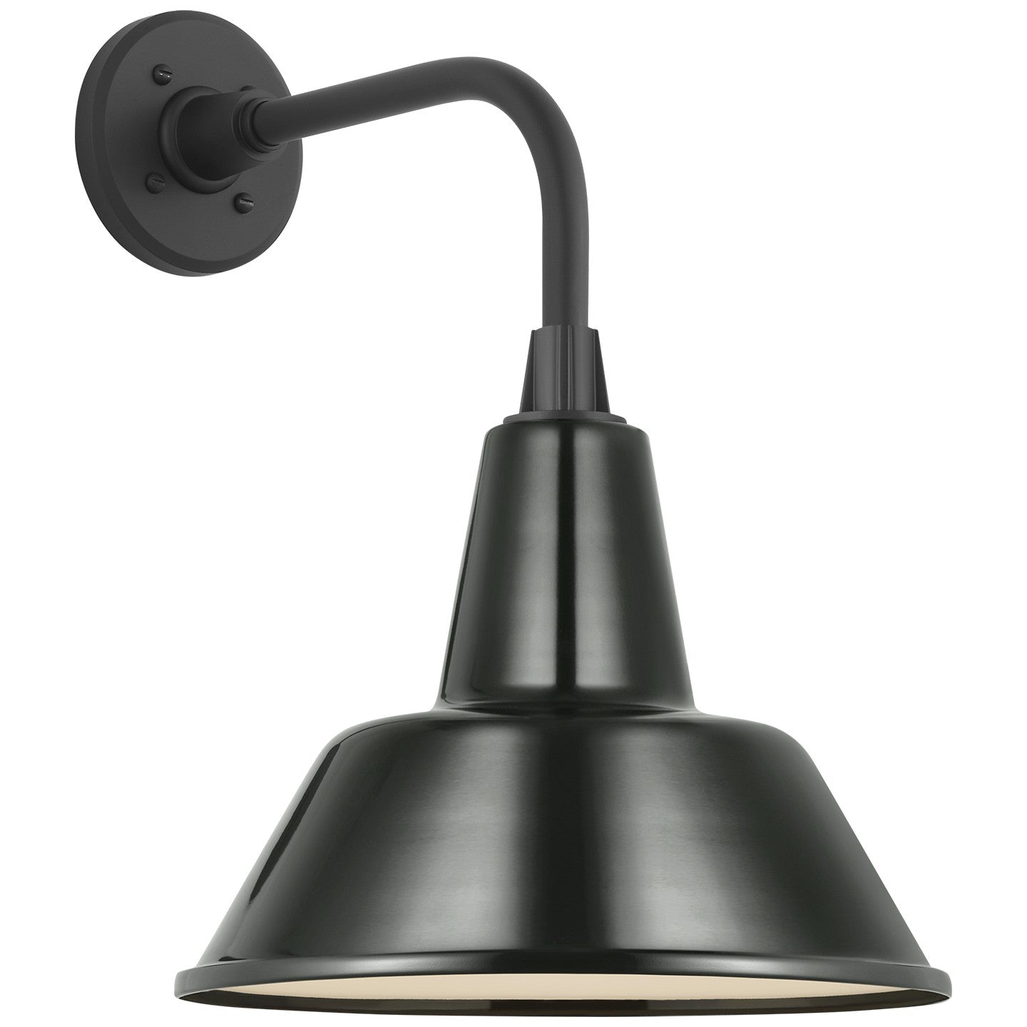 Visual Comfort Signature - TOB 2808MBK/S1-G - LED Barn Light - Academy Barn Light - Matte Black