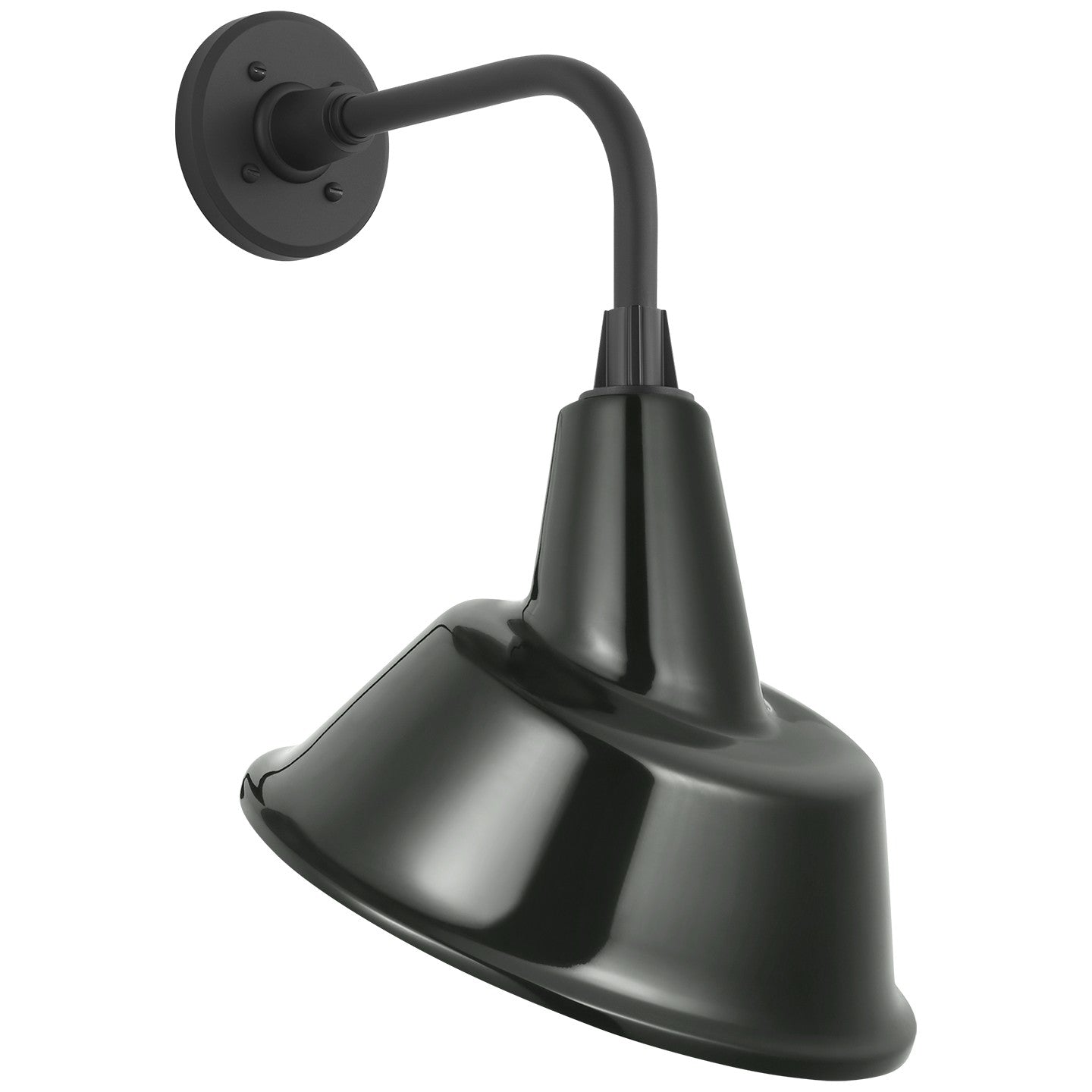 Visual Comfort Signature - TOB 2808MBK/S3-G - LED Barn Light - Academy Barn Light - Matte Black
