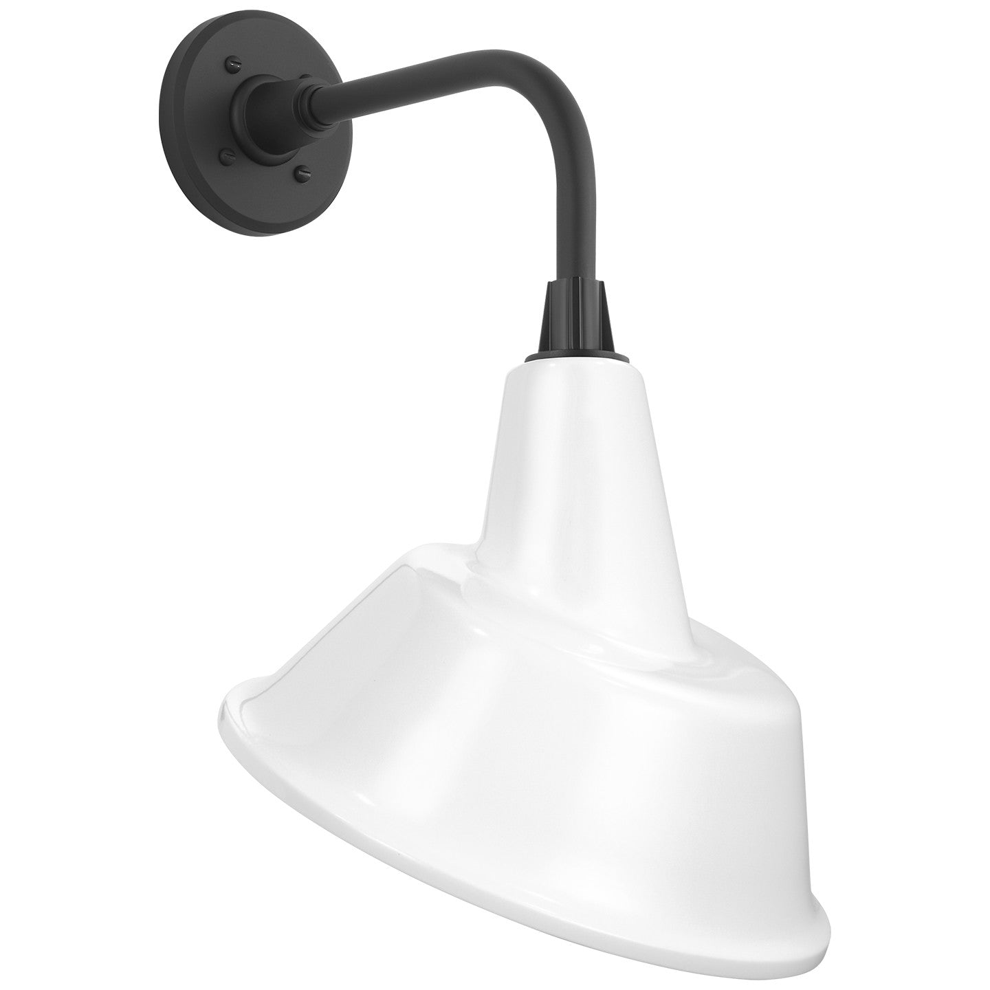 Visual Comfort Signature - TOB 2808MBK/S3-WHT - LED Barn Light - Academy Barn Light - Matte Black
