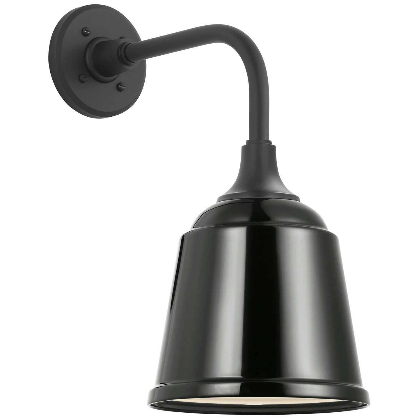 Visual Comfort Signature - TOB 2808MBK/S5-G - LED Barn Light - Academy Barn Light - Matte Black