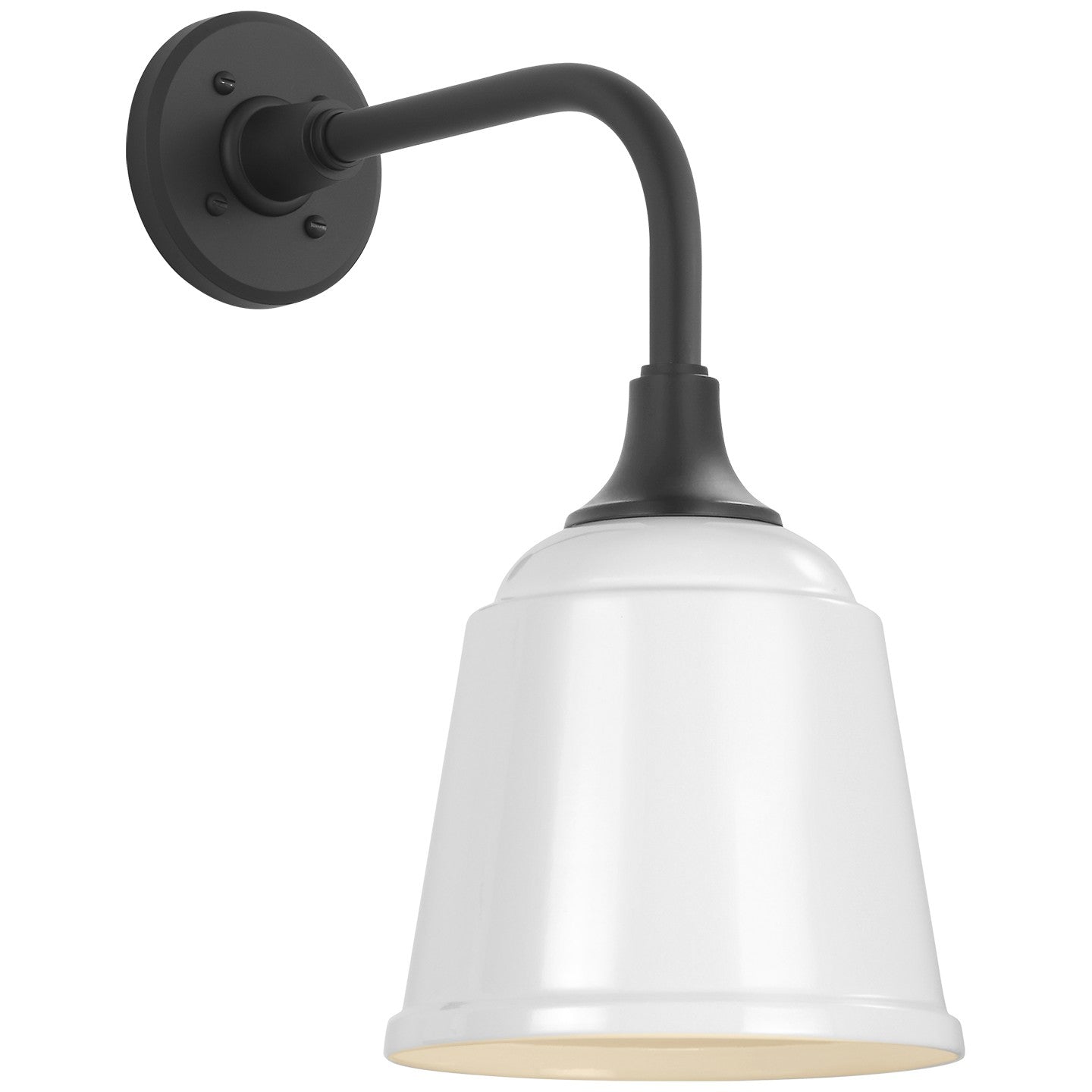 Visual Comfort Signature - TOB 2808MBK/S5-WHT - LED Barn Light - Academy Barn Light - Matte Black