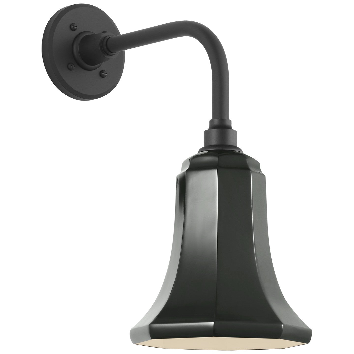 Visual Comfort Signature - TOB 2808MBK/S8-G - LED Barn Light - Academy Barn Light - Matte Black