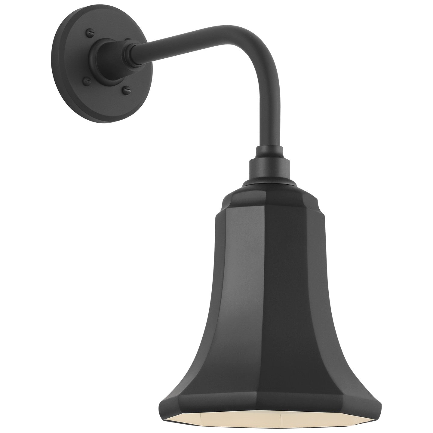 Visual Comfort Signature - TOB 2808MBK/S8-MBK - LED Barn Light - Academy Barn Light - Matte Black