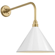Visual Comfort Signature - TOB 2809HAB/S11-WHT - LED Barn Light - Academy Barn Light - Hand-Rubbed Antique Brass
