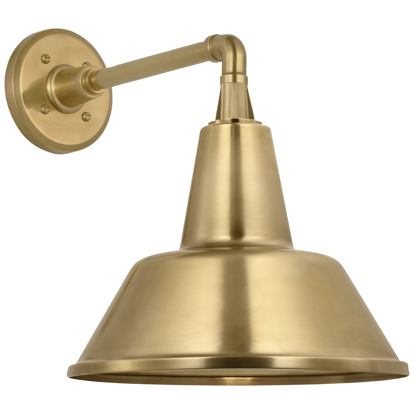 Visual Comfort Signature - TOB 2811HAB/S1-HAB - LED Barn Light - Academy Barn Light - Hand-Rubbed Antique Brass