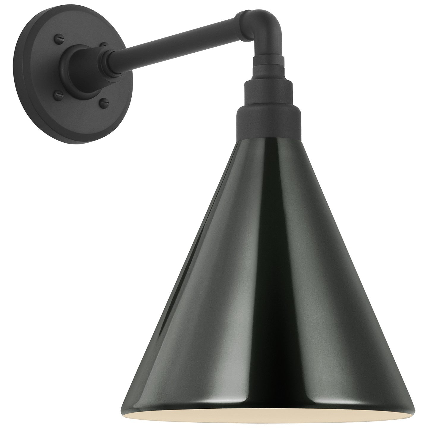 Visual Comfort Signature - TOB 2811MBK/S10-G - LED Barn Light - Academy Barn Light - Matte Black