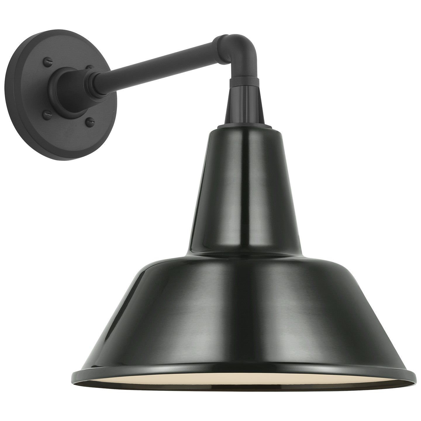 Visual Comfort Signature - TOB 2811MBK/S1-G - LED Barn Light - Academy Barn Light - Matte Black