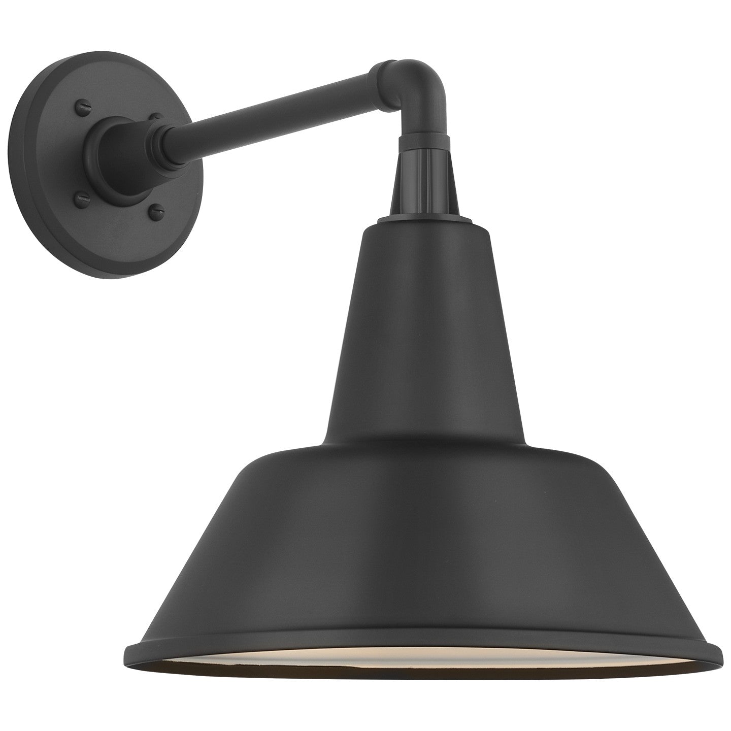 Visual Comfort Signature - TOB 2811MBK/S1-MBK - LED Barn Light - Academy Barn Light - Matte Black