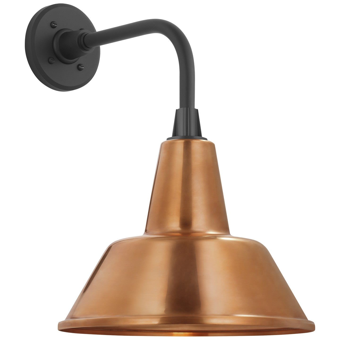 Visual Comfort Signature - TOB 2808MBK/S1-SC - LED Barn Light - Academy Barn Light - Matte Black