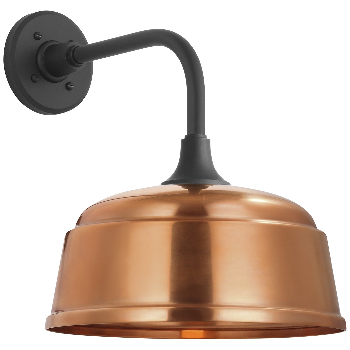 Visual Comfort Signature - TOB 2808MBK/S6-SC - LED Barn Light - Academy Barn Light - Matte Black