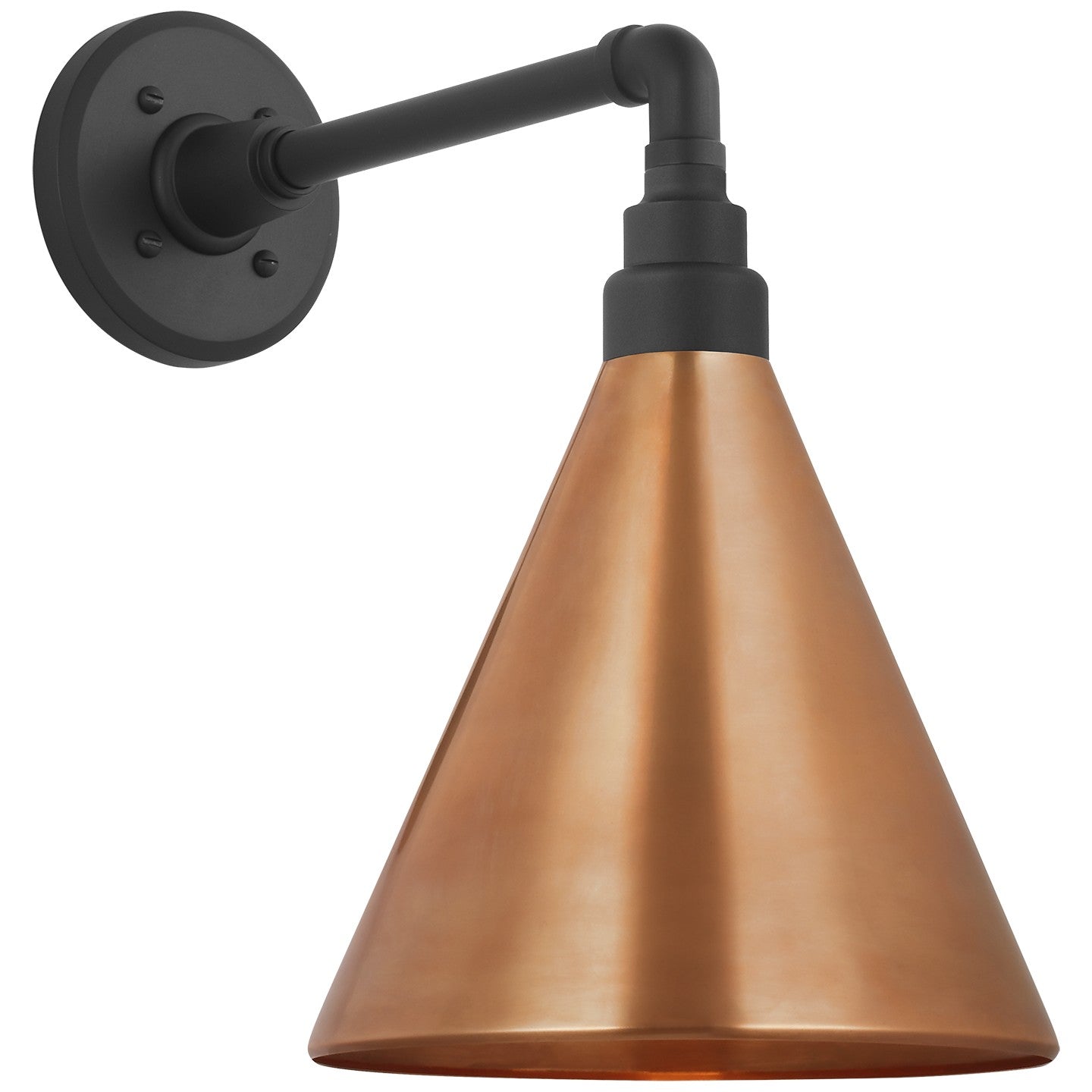 Visual Comfort Signature - TOB 2811MBK/S10-SC - LED Barn Light - Academy Barn Light - Matte Black