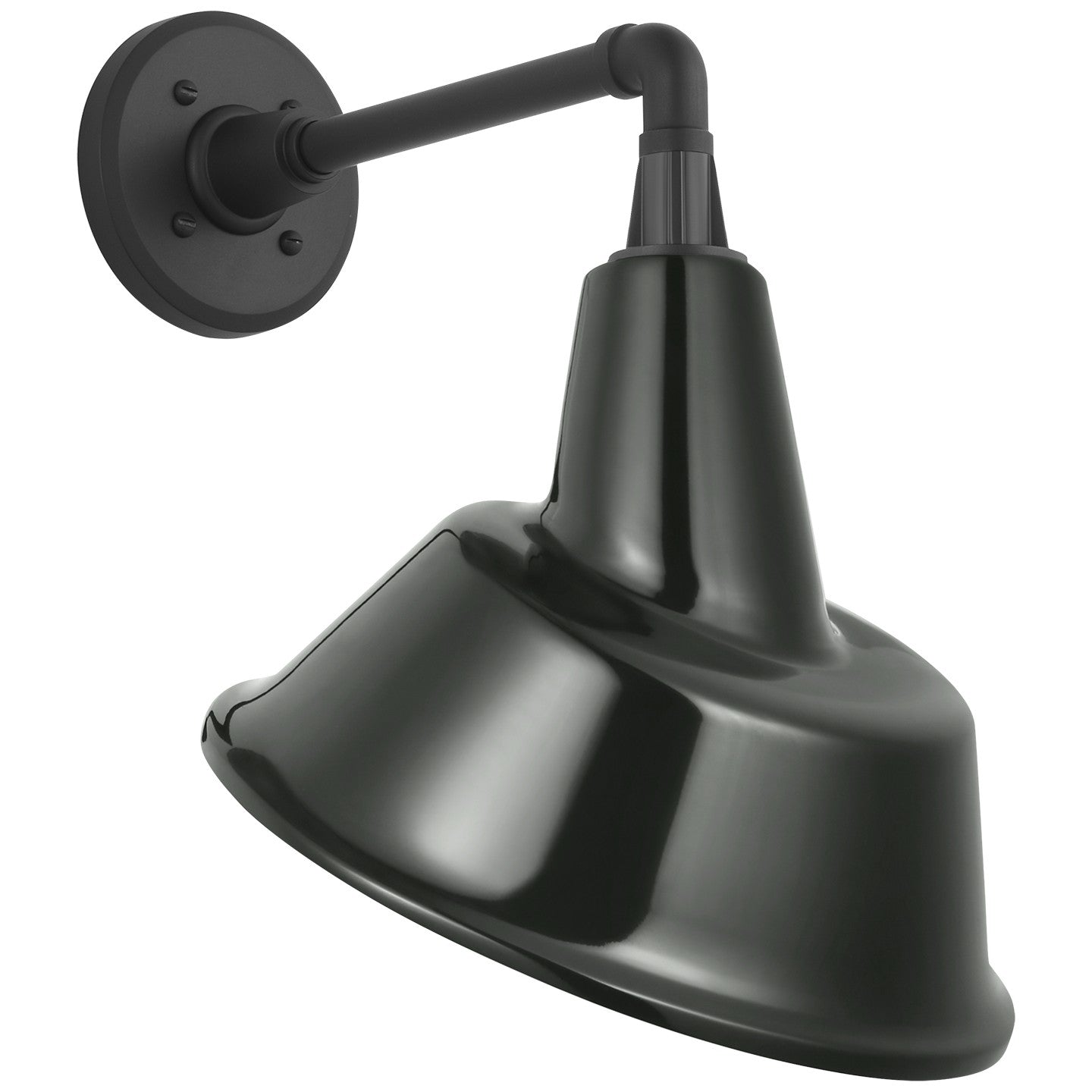 Visual Comfort Signature - TOB 2811MBK/S3-G - LED Barn Light - Academy Barn Light - Matte Black