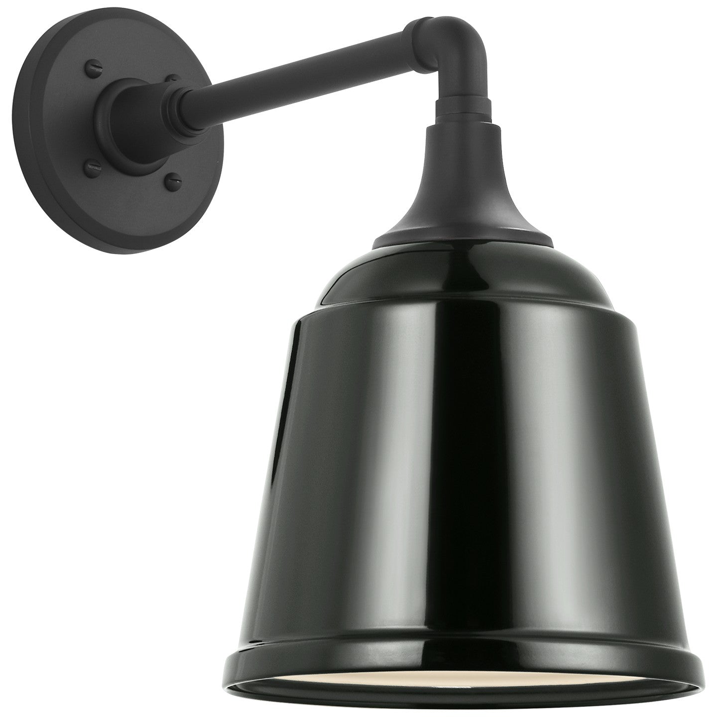 Visual Comfort Signature - TOB 2811MBK/S5-G - LED Barn Light - Academy Barn Light - Matte Black