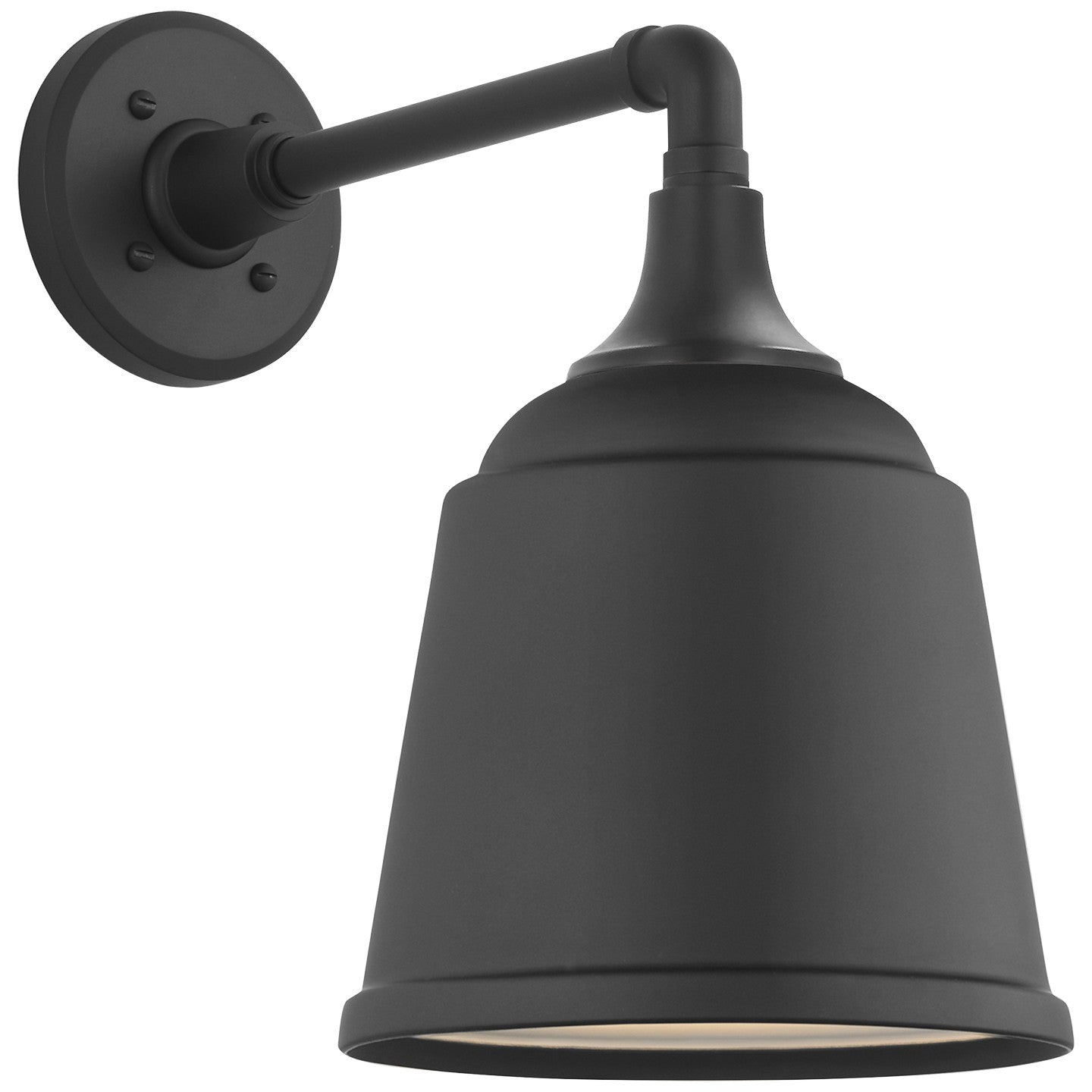 Visual Comfort Signature - TOB 2811MBK/S5-MBK - LED Barn Light - Academy Barn Light - Matte Black