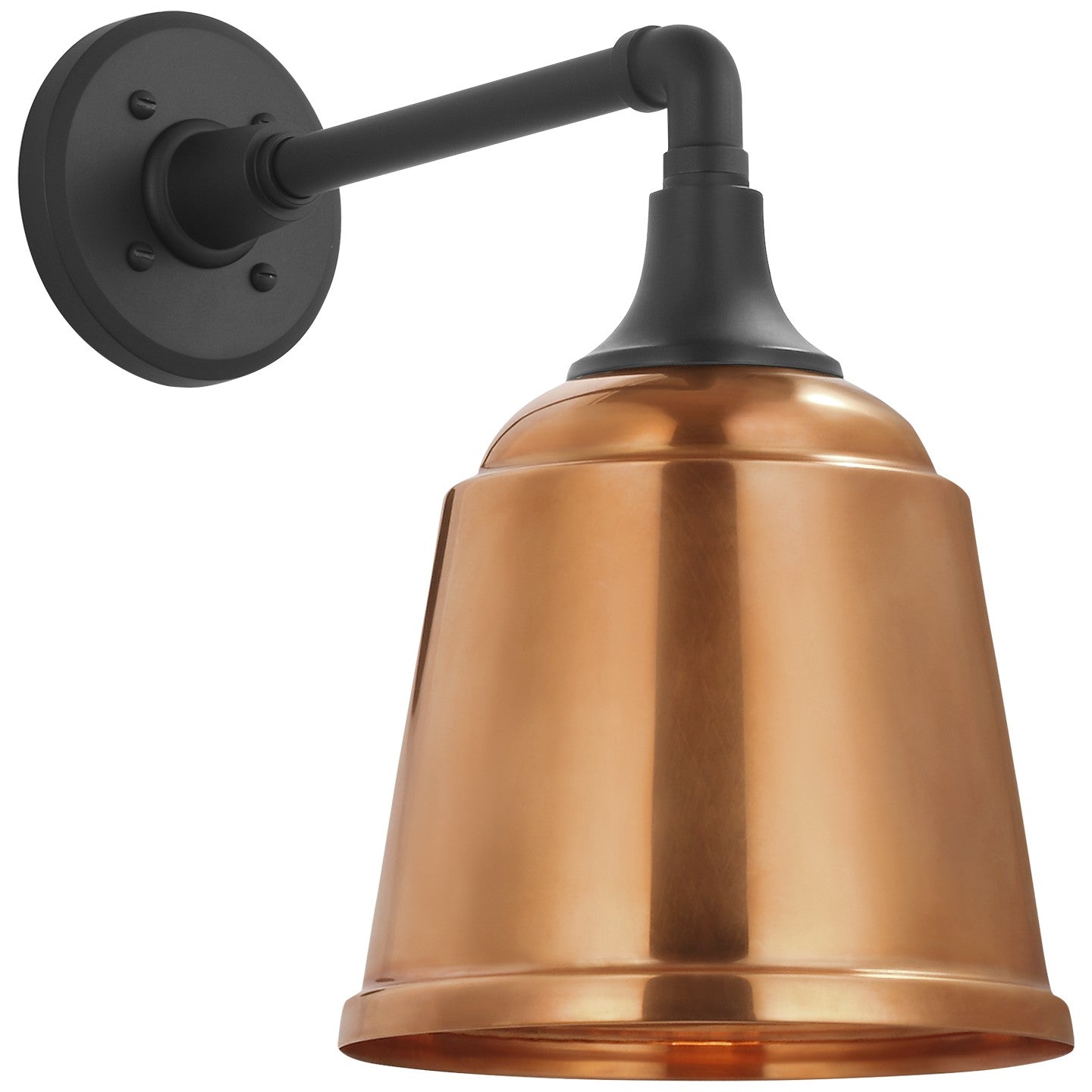 Visual Comfort Signature - TOB 2811MBK/S5-SC - LED Barn Light - Academy Barn Light - Matte Black