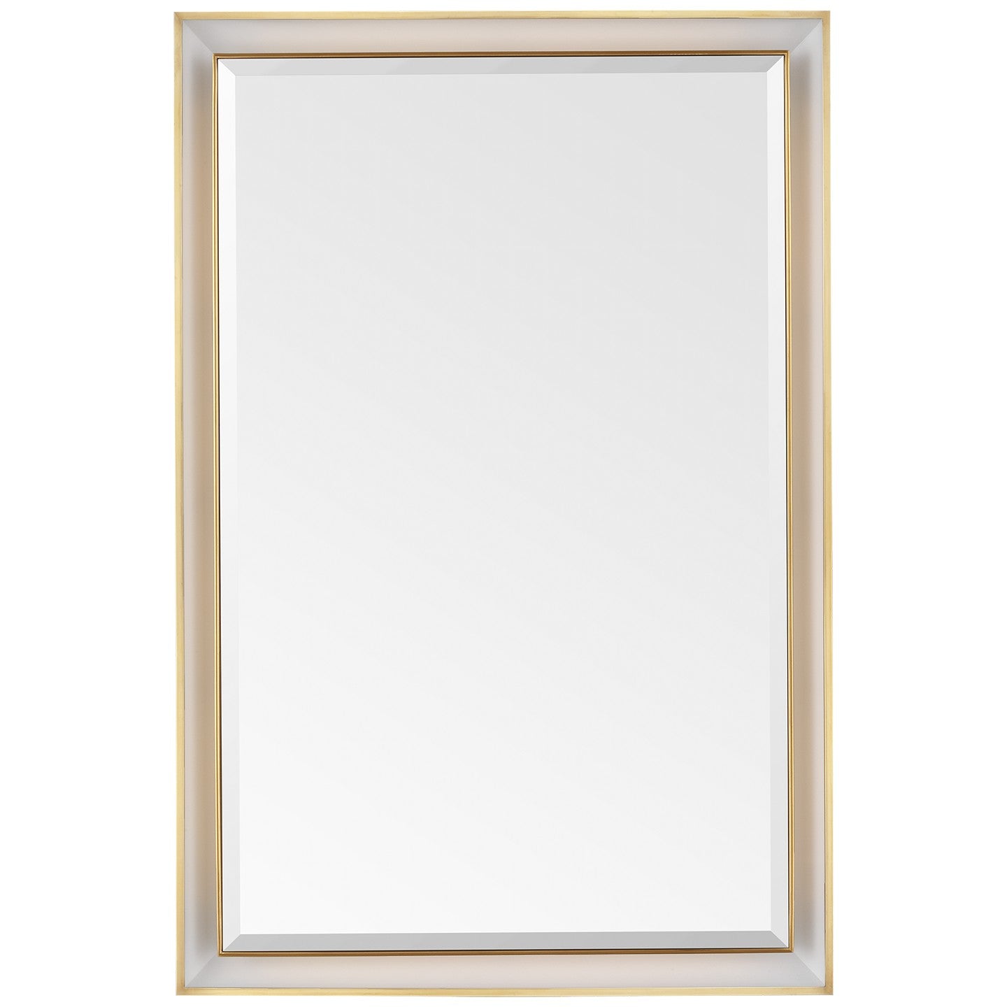 Visual Comfort Signature - TOB 2965HAB - LED Mirror - Tricia - Hand-Rubbed Antique Brass