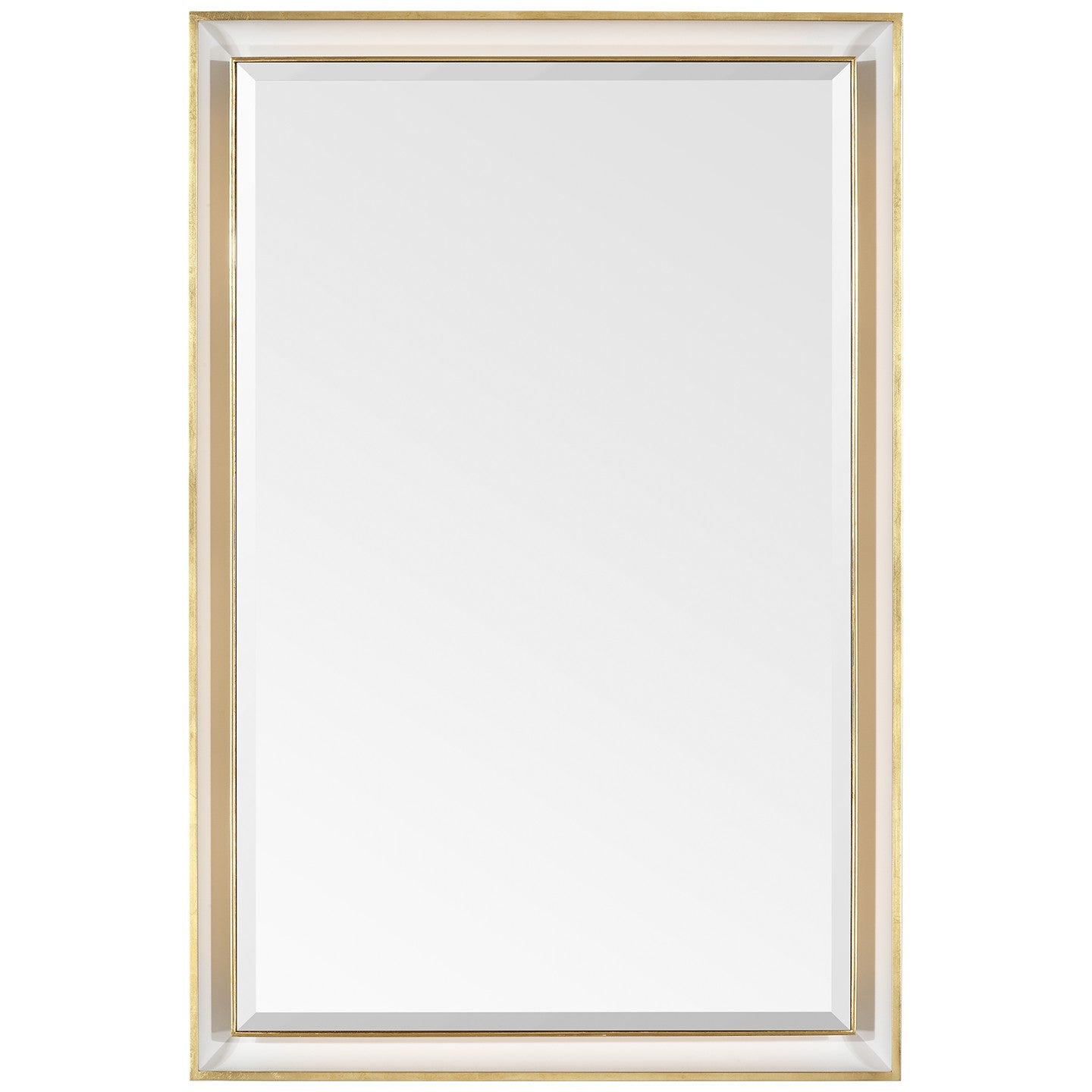Visual Comfort Signature - TOB 2965PN/G - LED Mirror - Tricia - Polished Nickel and Gild
