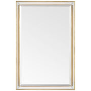 Visual Comfort Signature - TOB 2965WHT/G - LED Mirror - Tricia - Matte White and Gild