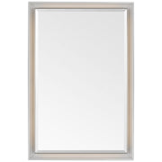 Visual Comfort Signature - TOB 2965WHT/PN - LED Mirror - Tricia - Matte White and Polished Nickel