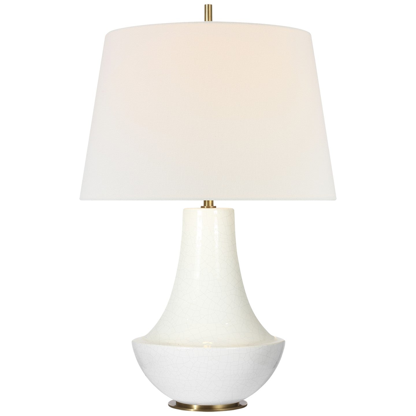 Visual Comfort Signature - TOB 3611CIV-L - LED Table Lamp - Kefi - Crackled Ivory