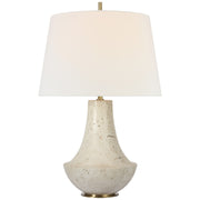 Visual Comfort Signature - TOB 3611NT-L - LED Table Lamp - Kefi - Natural Travertine