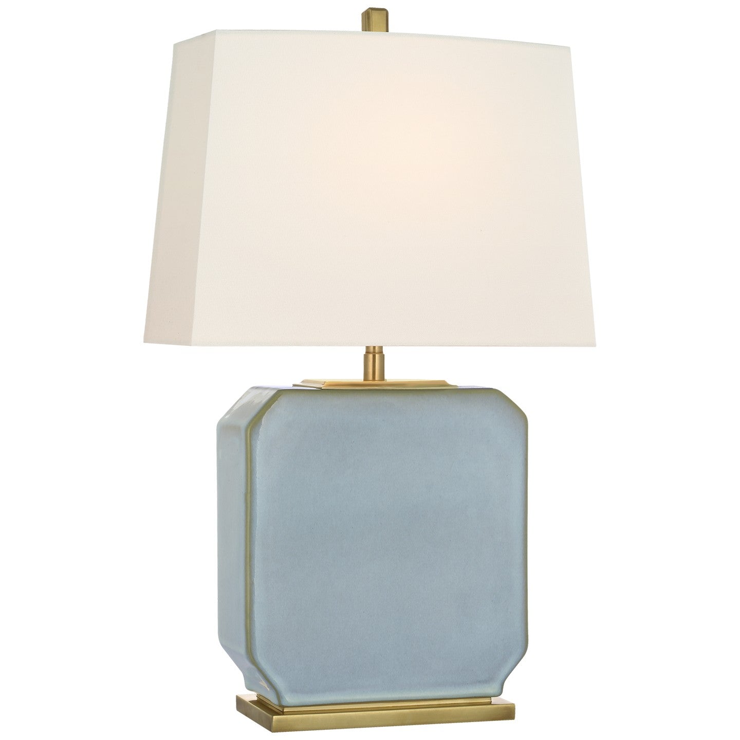 Visual Comfort Signature - TOB 3617SKB-L - LED Table Lamp - Monique - Silk Blue