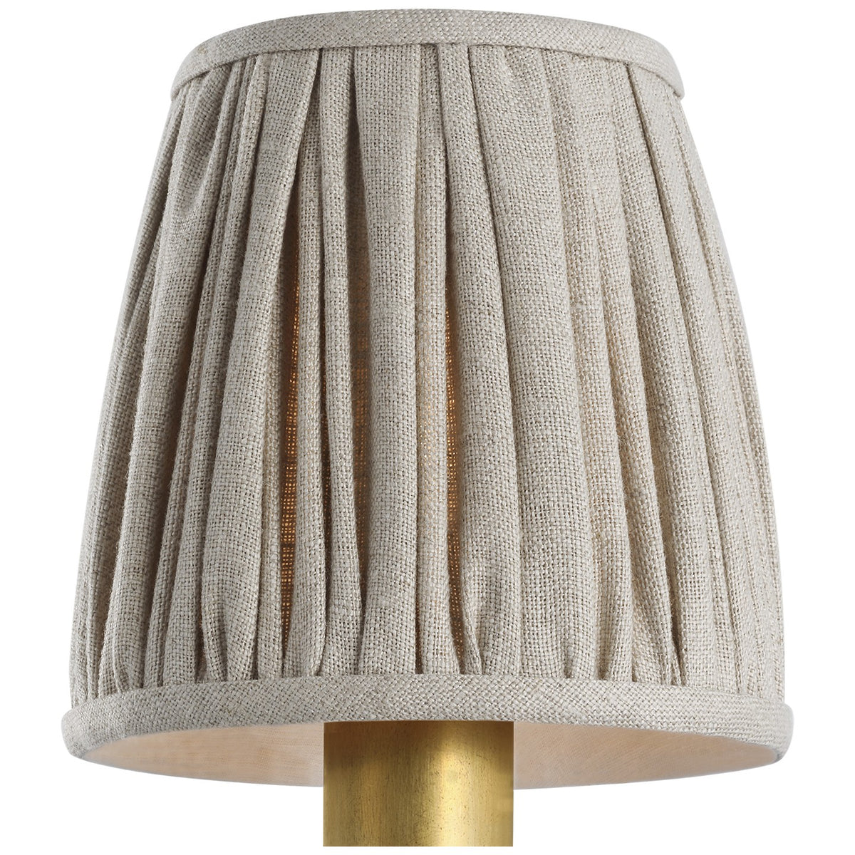 Visual Comfort Signature - VCCS21-422-4 - Shade - Clip - Pleated Natural Linen