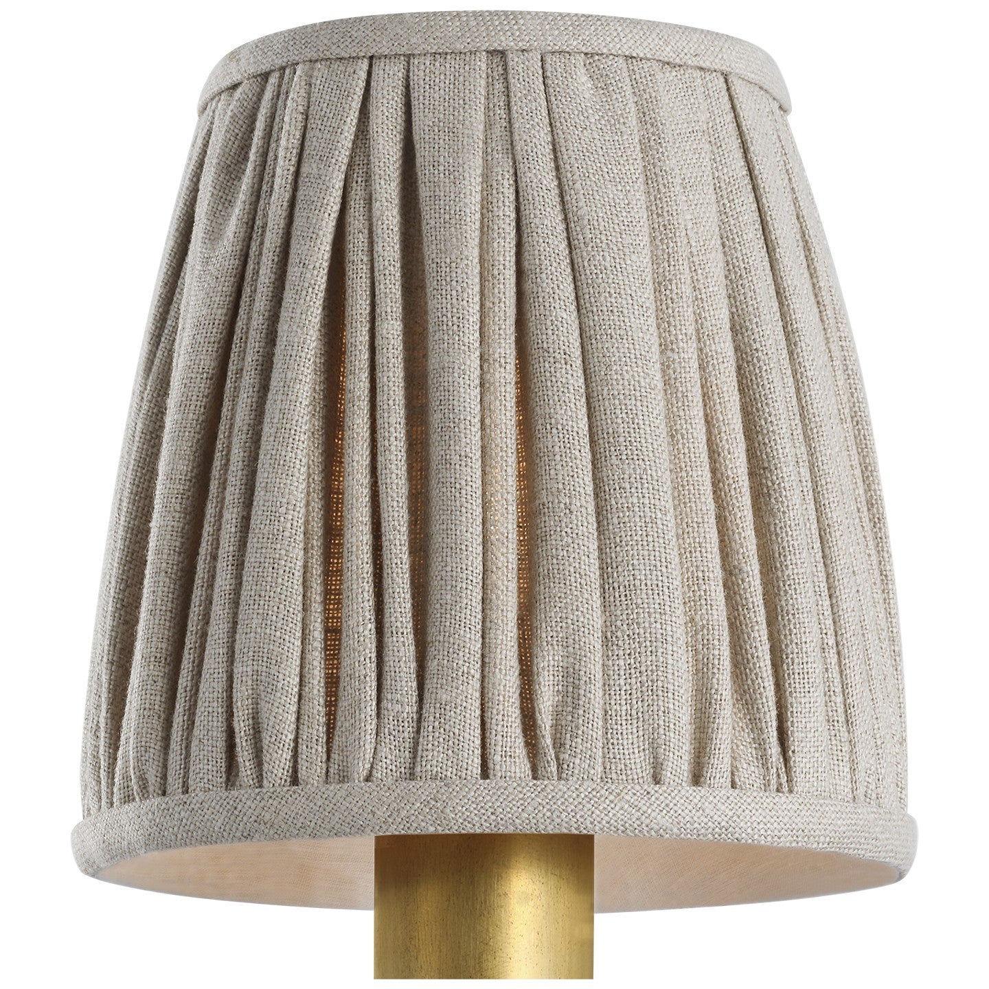 Visual Comfort Signature - VCCS21-422-4 - Shade - Clip - Pleated Natural Linen