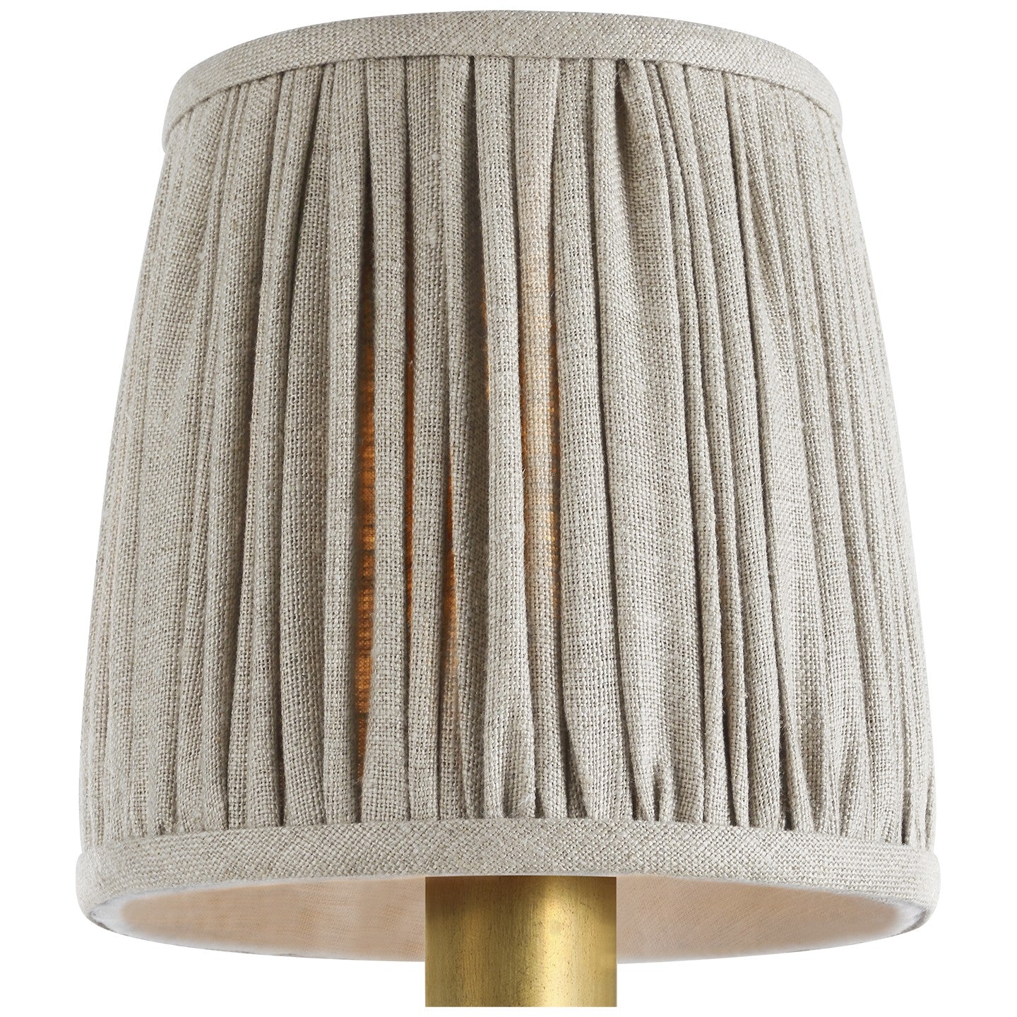 Visual Comfort Signature - VCCS21-422-5 - Shade - Clip - Pleated Natural Linen