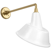 Visual Comfort Signature - TOB 2812HAB/S3-WHT - LED Barn Light - Academy Barn Light - Hand-Rubbed Antique Brass