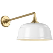 Visual Comfort Signature - TOB 2812HAB/S6-WHT - LED Barn Light - Academy Barn Light - Hand-Rubbed Antique Brass