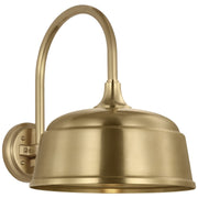 Visual Comfort Signature - TOB 2814HAB/S6-HAB - LED Barn Light - Academy Barn Light - Hand-Rubbed Antique Brass