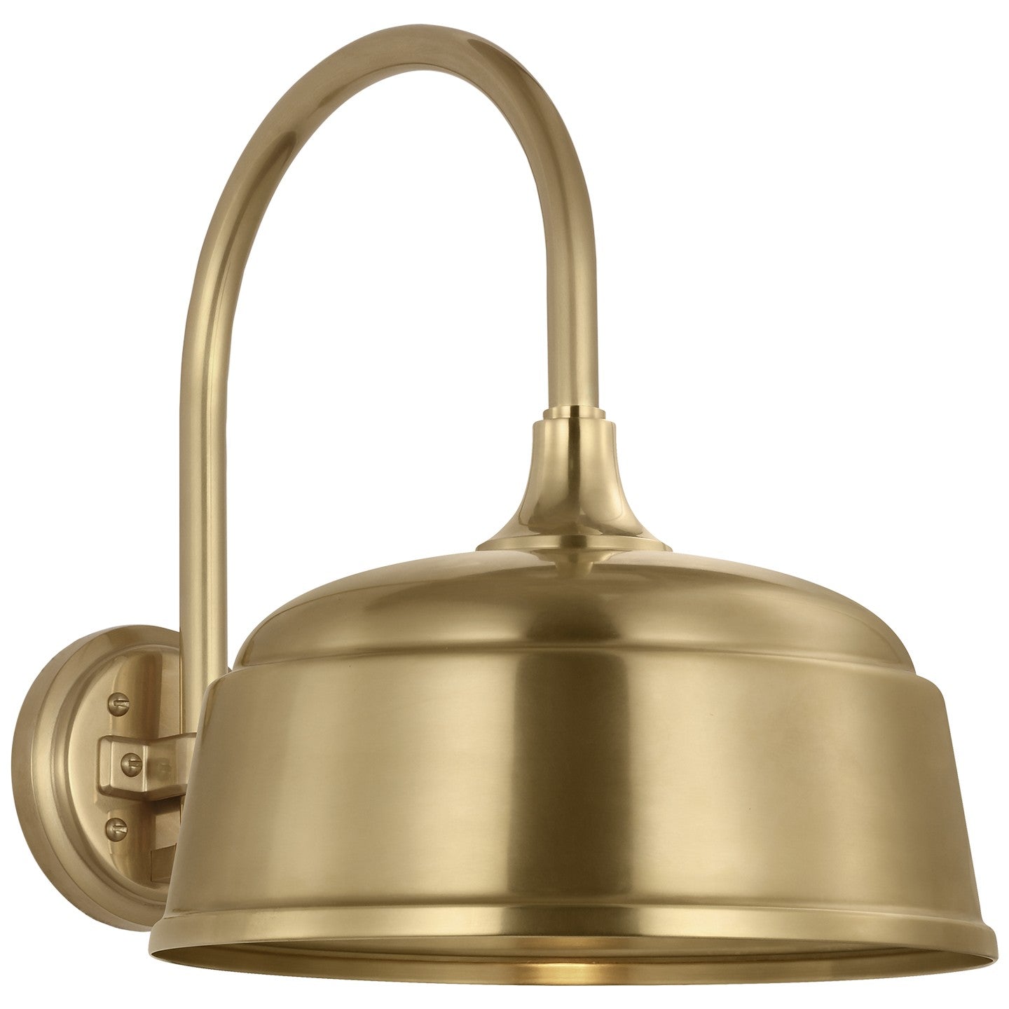 Visual Comfort Signature - TOB 2814HAB/S6-HAB - LED Barn Light - Academy Barn Light - Hand-Rubbed Antique Brass