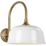 Visual Comfort Signature - TOB 2814HAB/S6-WHT - LED Barn Light - Academy Barn Light - Hand-Rubbed Antique Brass