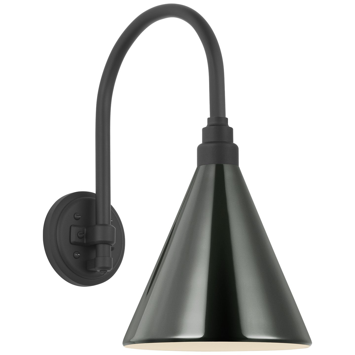 Visual Comfort Signature - TOB 2814MBK/S10-G - LED Barn Light - Academy Barn Light - Matte Black